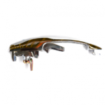 Manija de puerta cromada sin lado para VW Sedan 1600, 1600i, Brasilia - Imagen 2