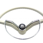 Timón color ivory con emblema central Wolfsburg para VW Sedán 1200, 1500 - Imagen 3